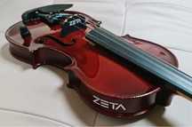 Vioara zeta 4 corzi, corp clasic