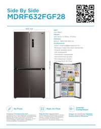 Холодильник Midea модель: MDRF632FGF28