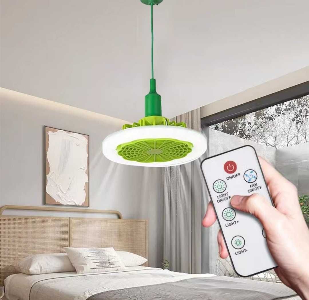 Ventilator de tavan cu LED 30W ,telecomanda