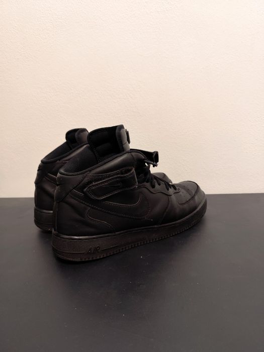 Air force 1 mid black, mărimea 48.5