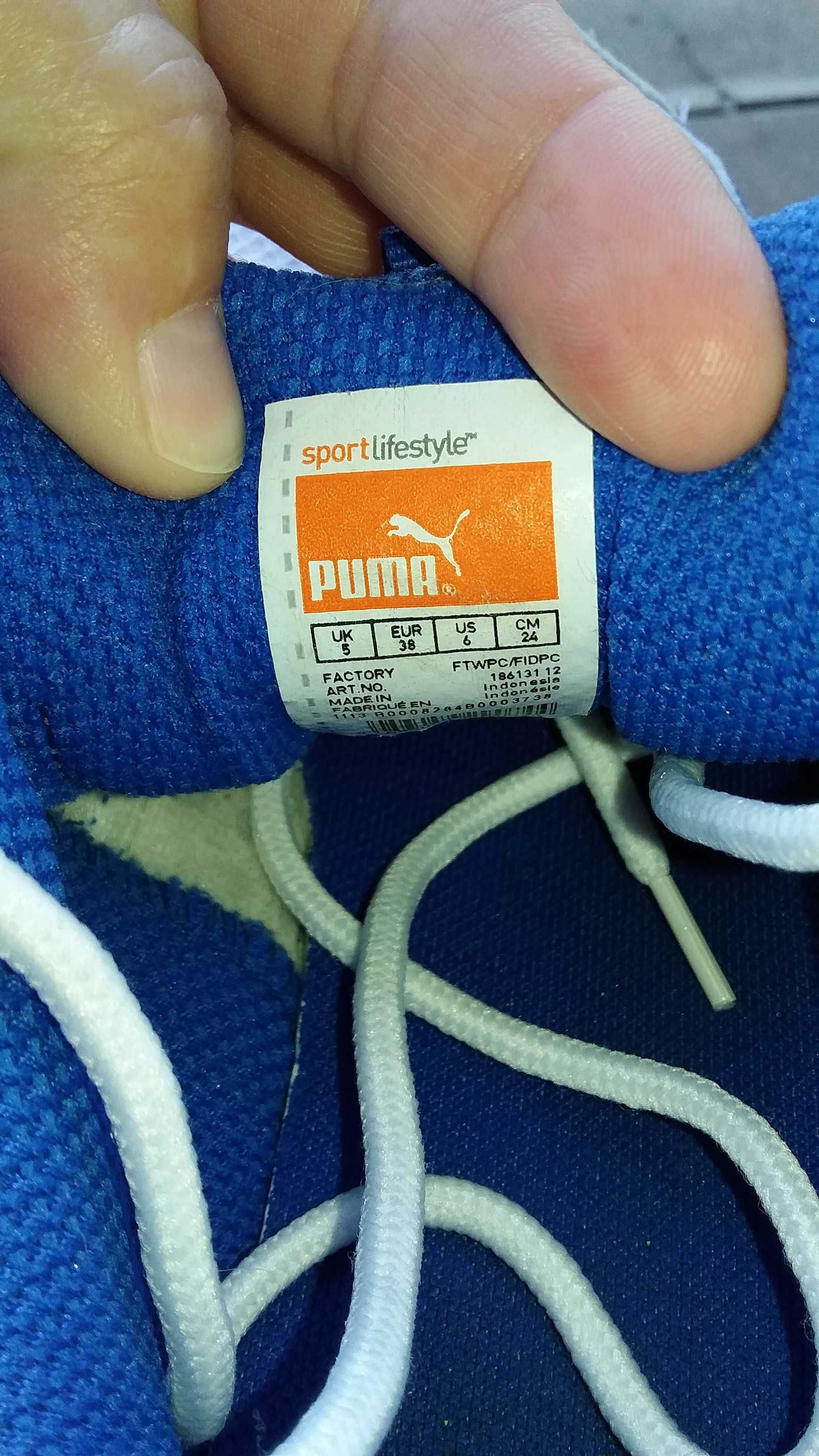 Adidasi Puma nr 38 ca noi