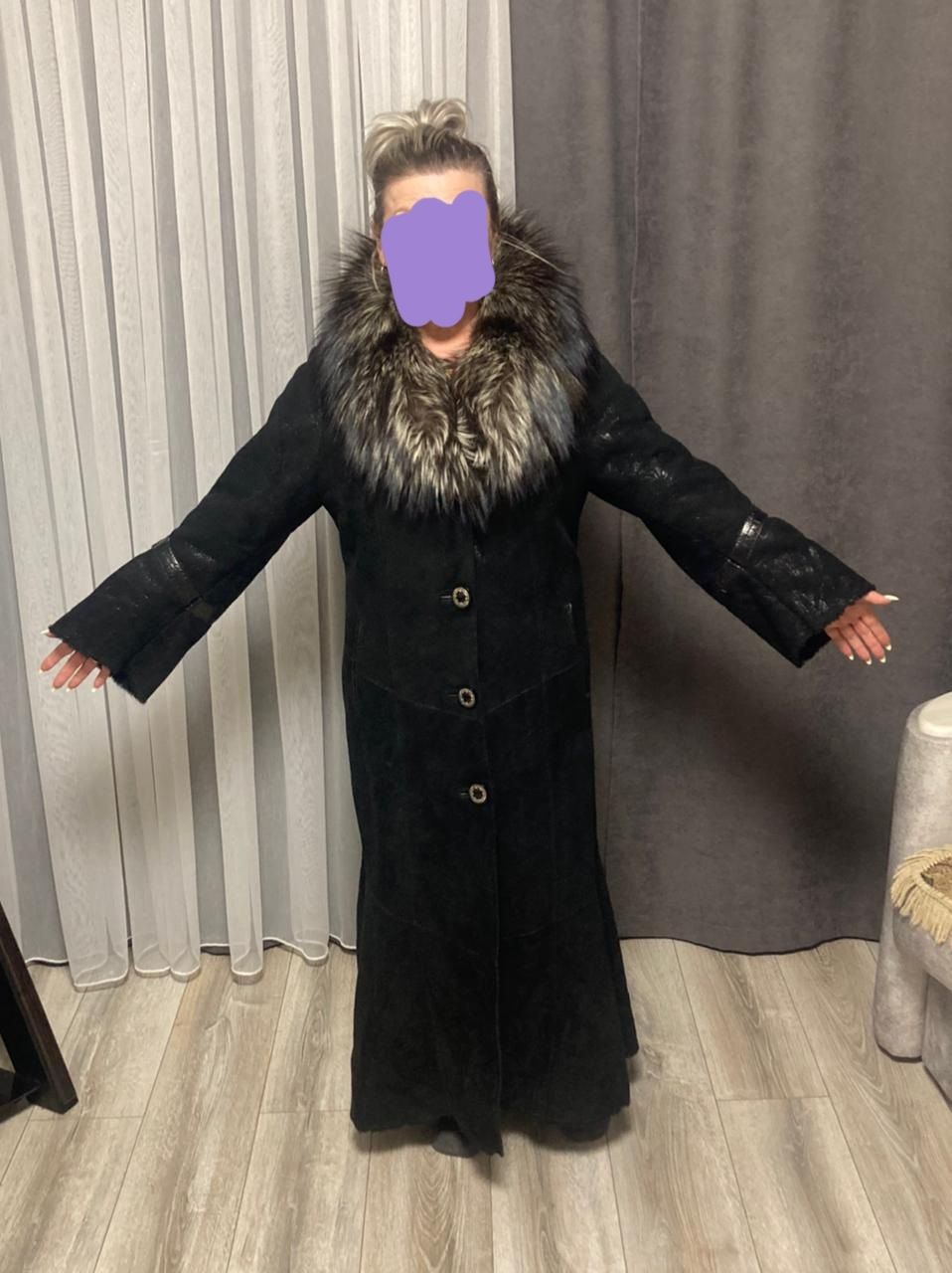 Продам женскую натуральную дубленку
