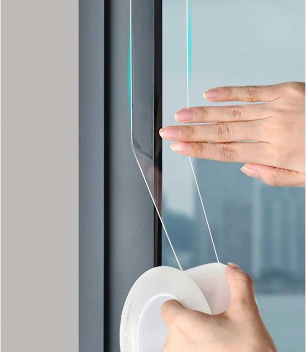 Banda de etansare transparenta autoadeziva rezistenta la apa 5m x 50mm