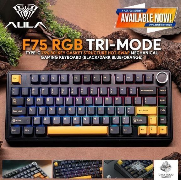 Aula F75 Беспроводная Механическая Клавиатура
