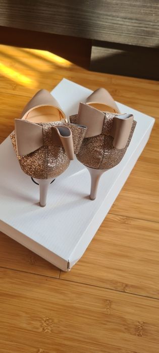 Pantofi Stiletto Piele Naturala