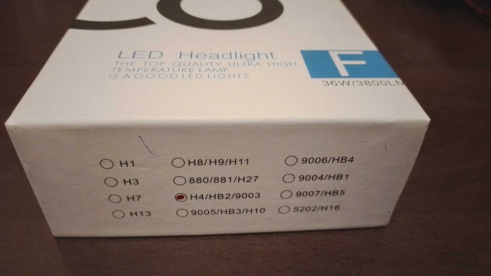 Vand becuri led faruri mașină C6 -  H4 noi