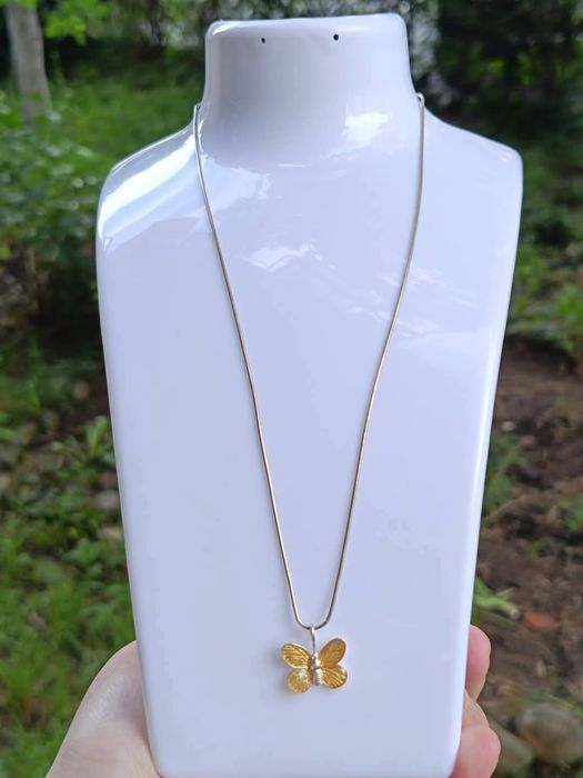 Colier Lant de argint 925 si pandantiv fluture Thomas Sabo