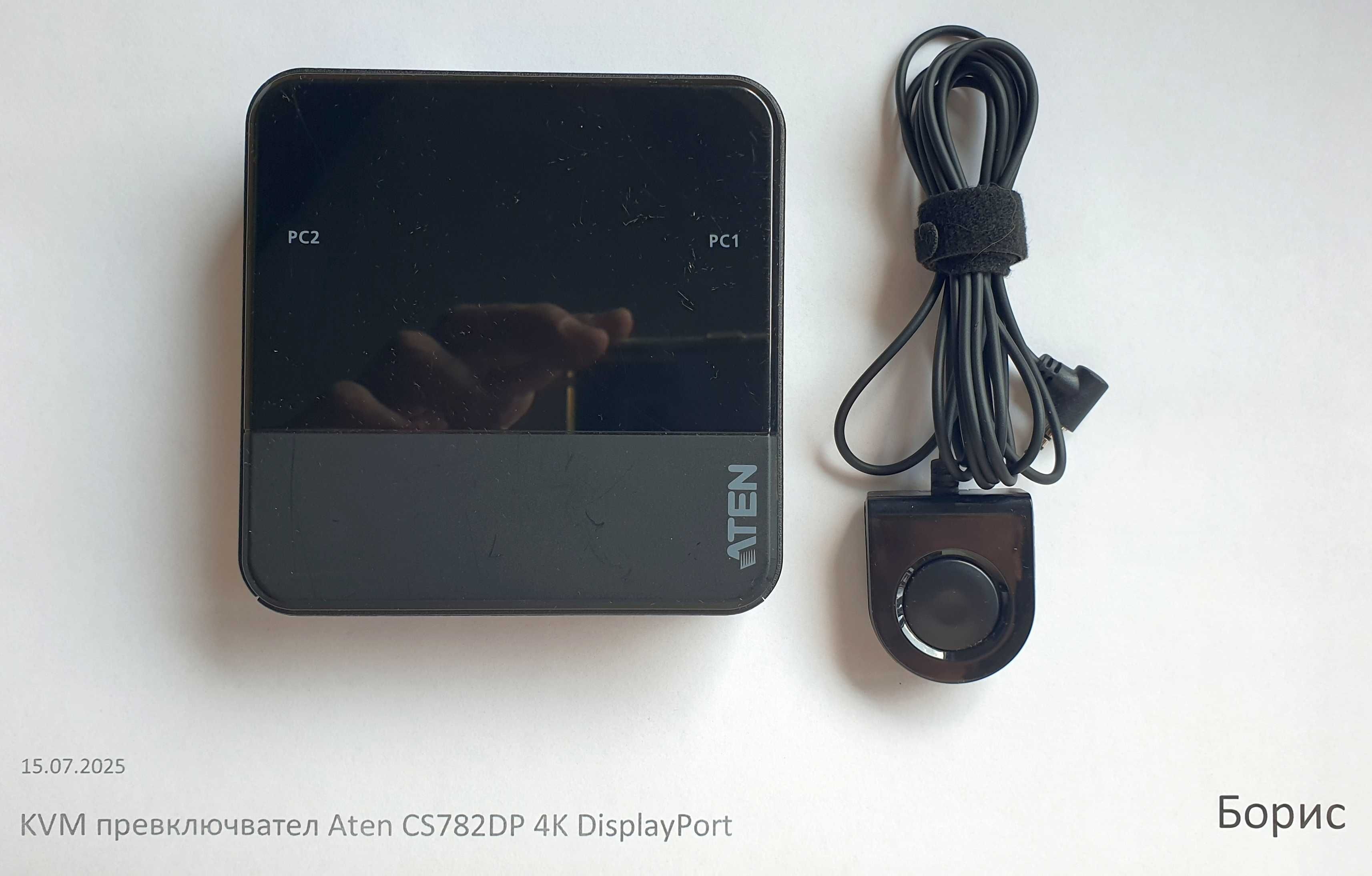 KVM превключвател Aten CS782DP 4K DisplayPort