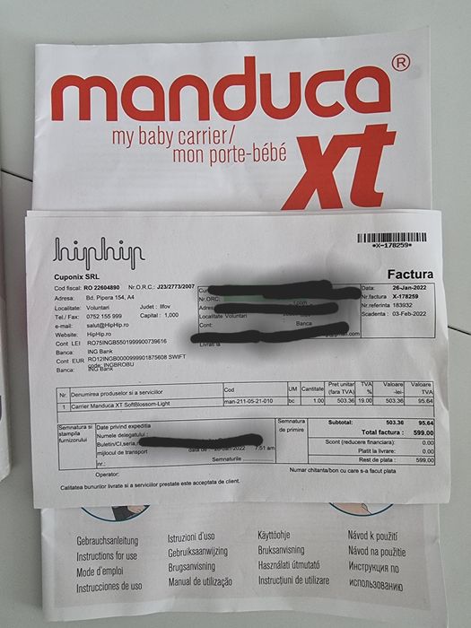 Marsupiu manduca XT