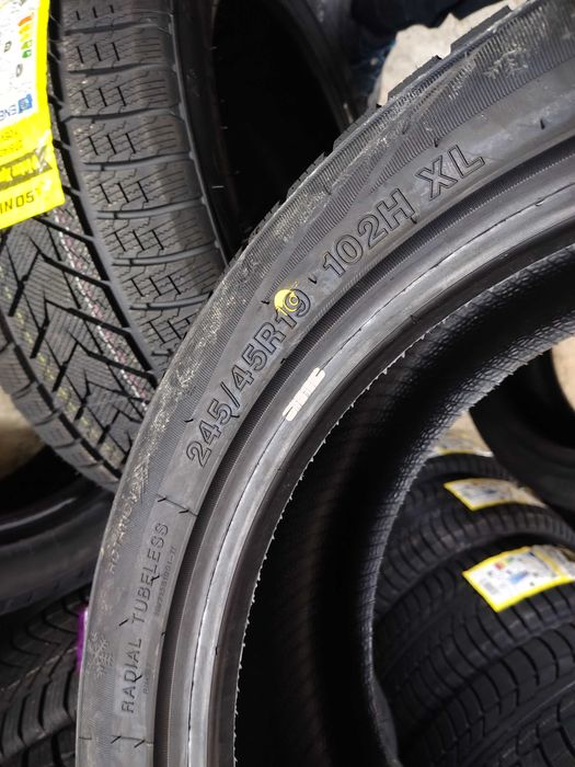 4бр.НОВИ зимни гуми SONIX 245 45 19+275 40 19 DOT25 цена за брой