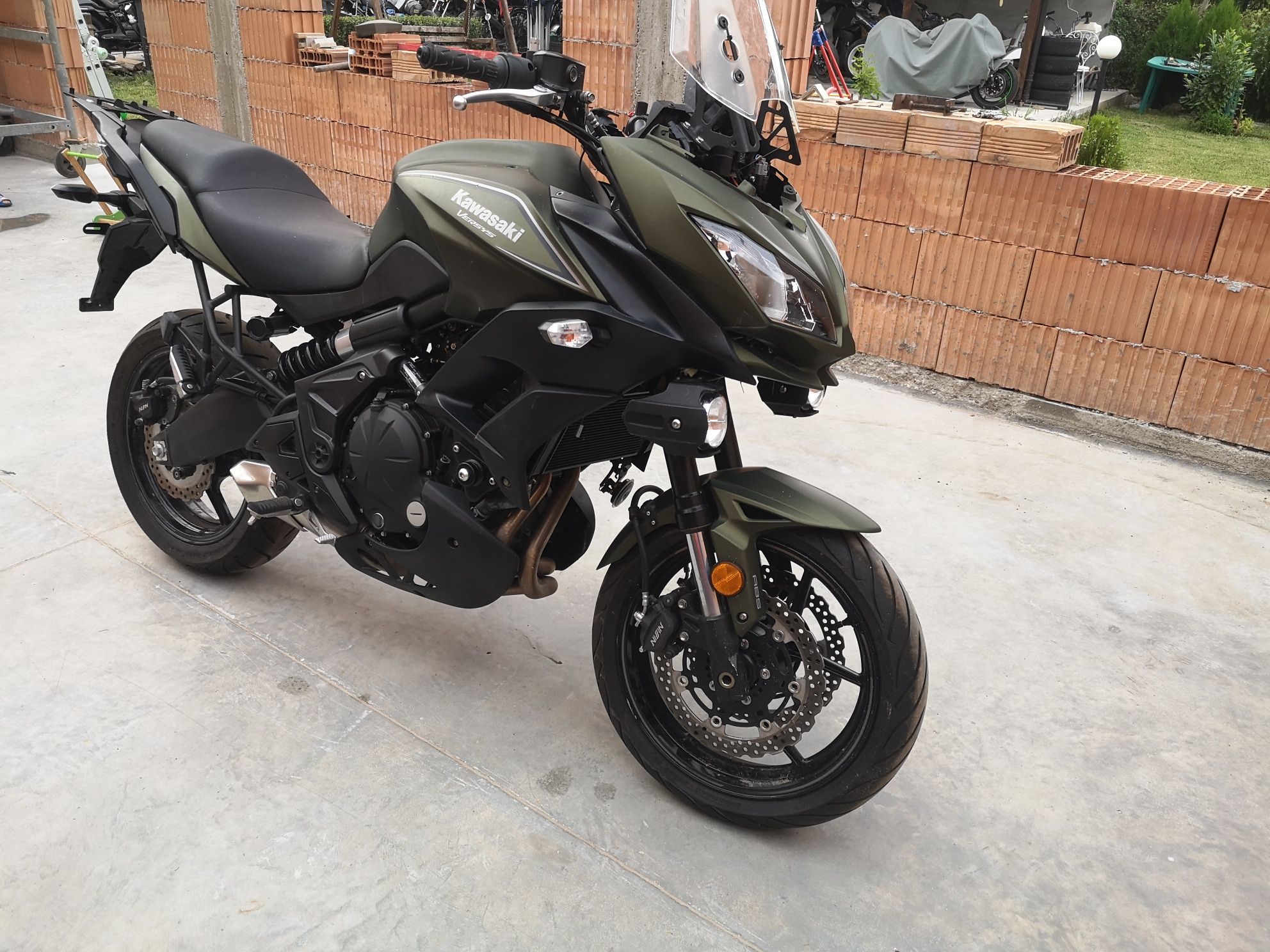 Kawasaki versys 650 2017 на части