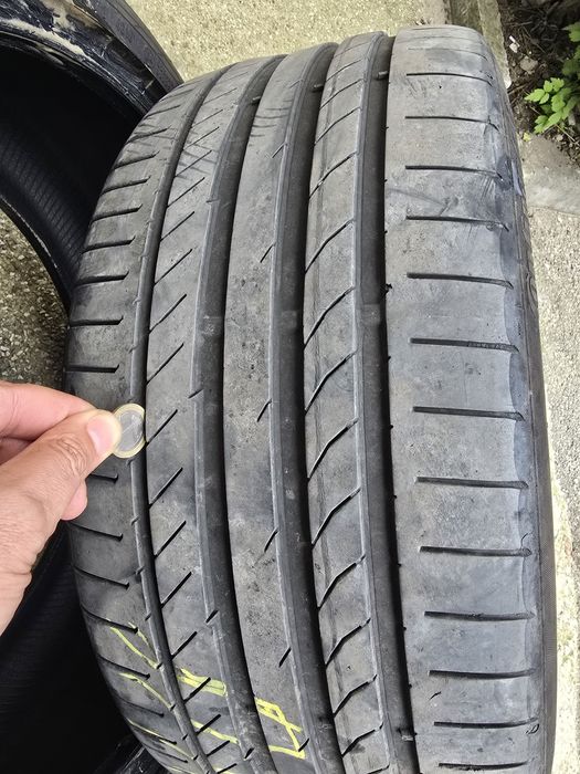 Продавам 4 гуми Continental SportContact 5 – 235/40 R18 95Y XL