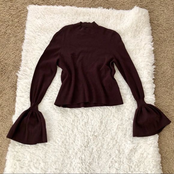 Блуза с разкроен ръкав H&M