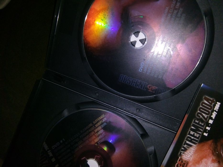 Dvd-та Obscene Extreme 2003 и 2004
