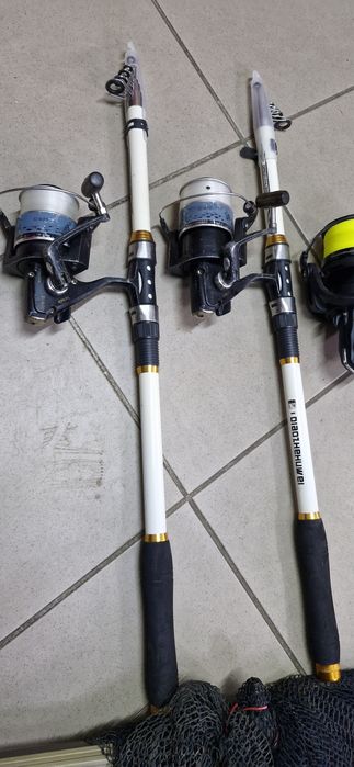 4x Lansete mulinete minciog suporti