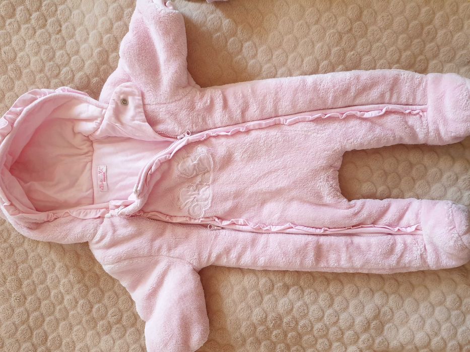 Avgel baby Бебешки космонавт 62 см.,,син 73см.,гащеризон с яке 74см.