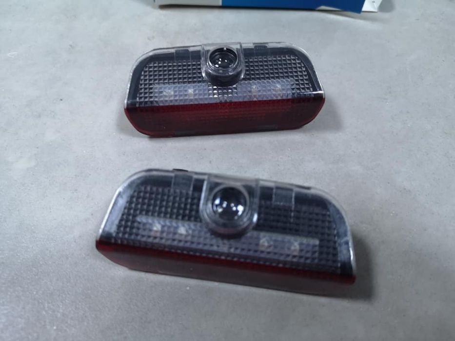 Lampi led logo portiere, VW Passat B6, B7, CC, Golf 5, 6, 7, Touareg