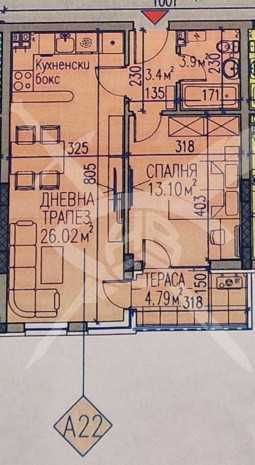 Двустаен апартамент в Асеновград!