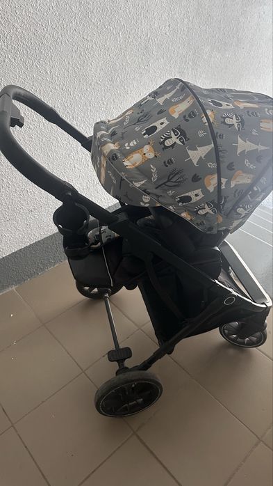 коляска зима лето перекидная