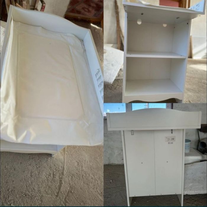 Măsuță lemn de înfășat