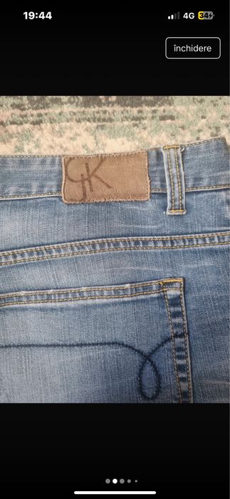 Blugi baggy Calvin Klein