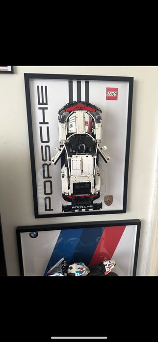 Lego technic porsche cu rama premium!