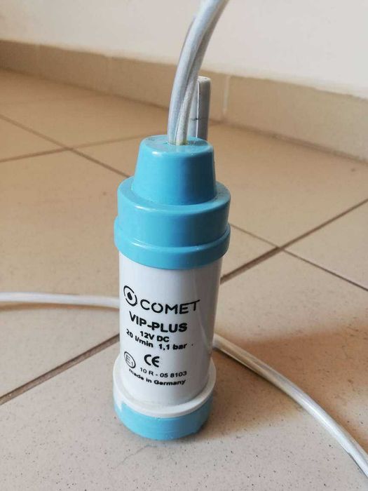 Pompa copil apa rulota Comet VIP camping Plus 20l/min 1,1 bar 12V