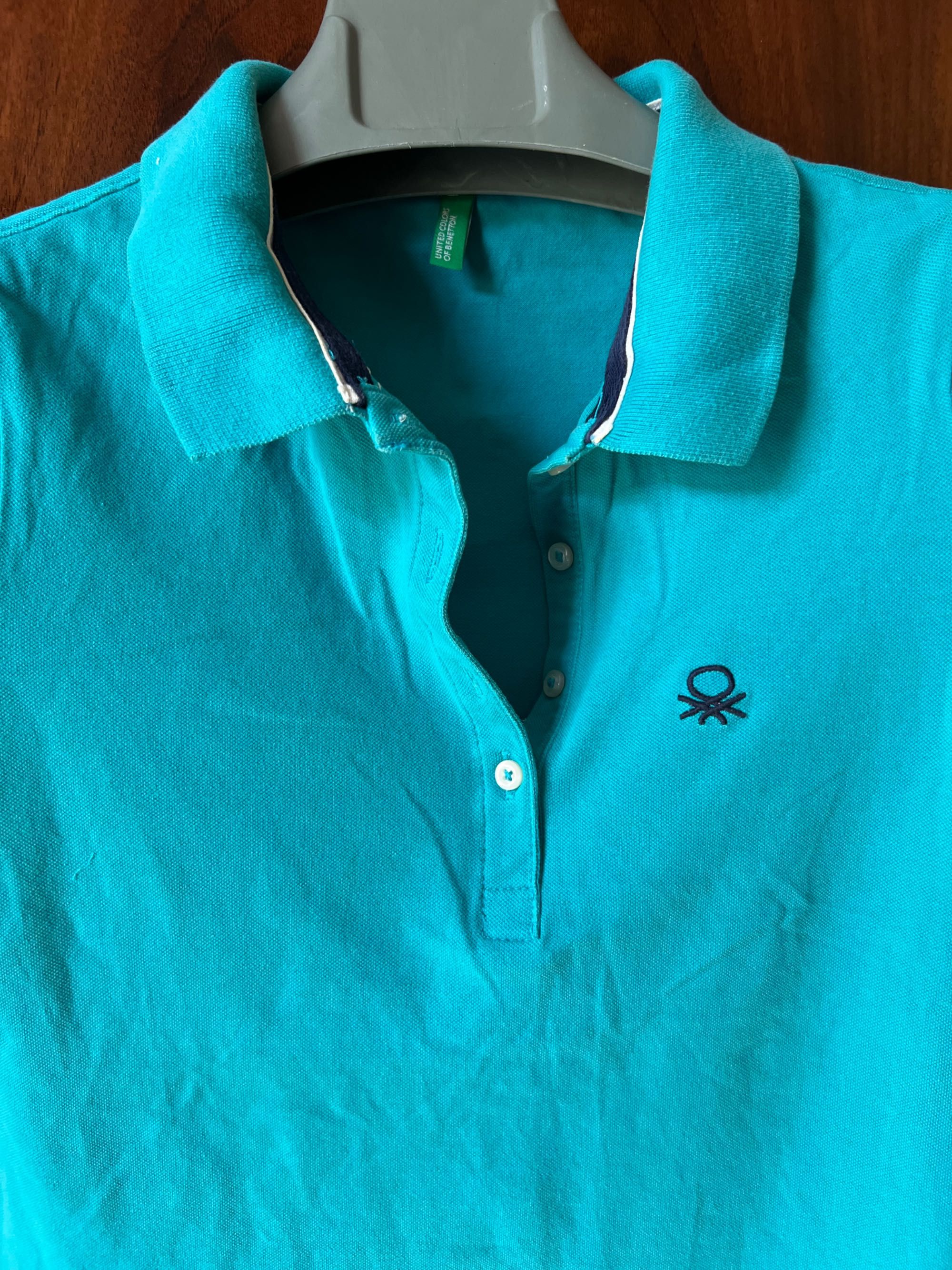 Женская футболка Поло Benetton р. С 44/46