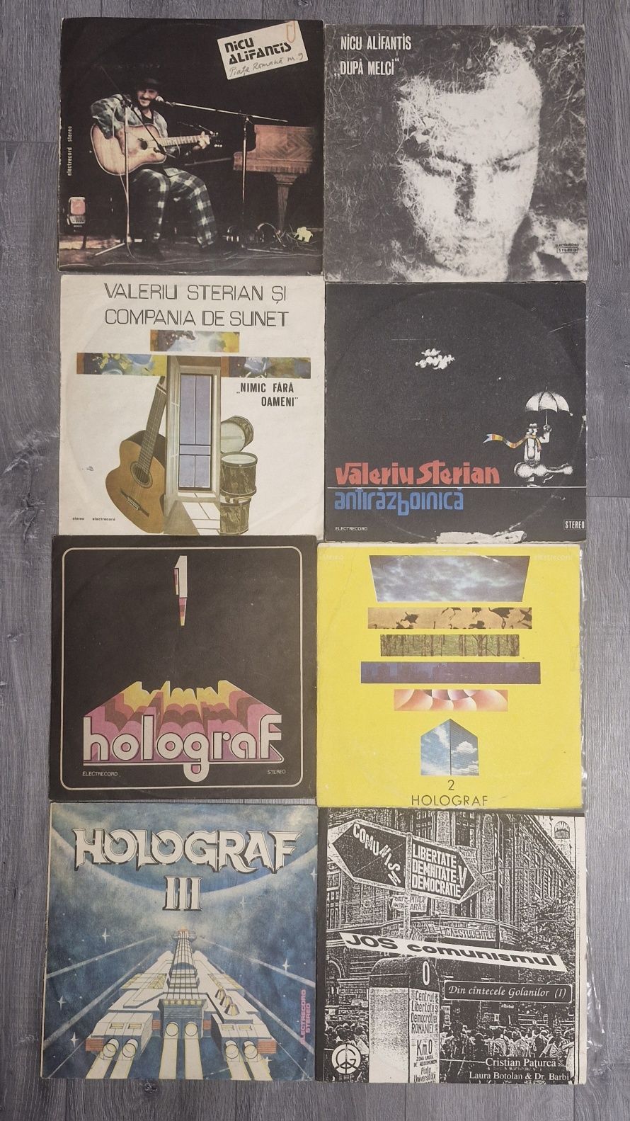 Discuri vinil  Rock, Folk, Valeriu Sterian, Nicu Alifantis etc