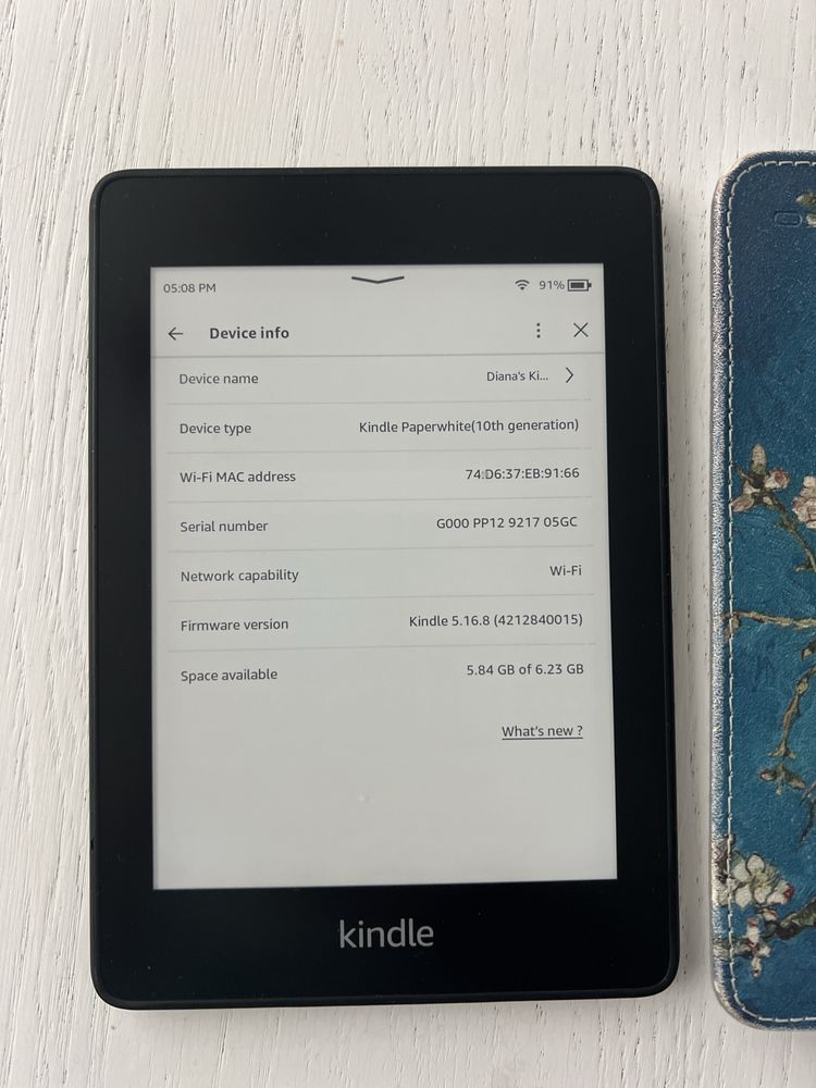 Kindle Paperwhite  4 sau 10th generation 8GB