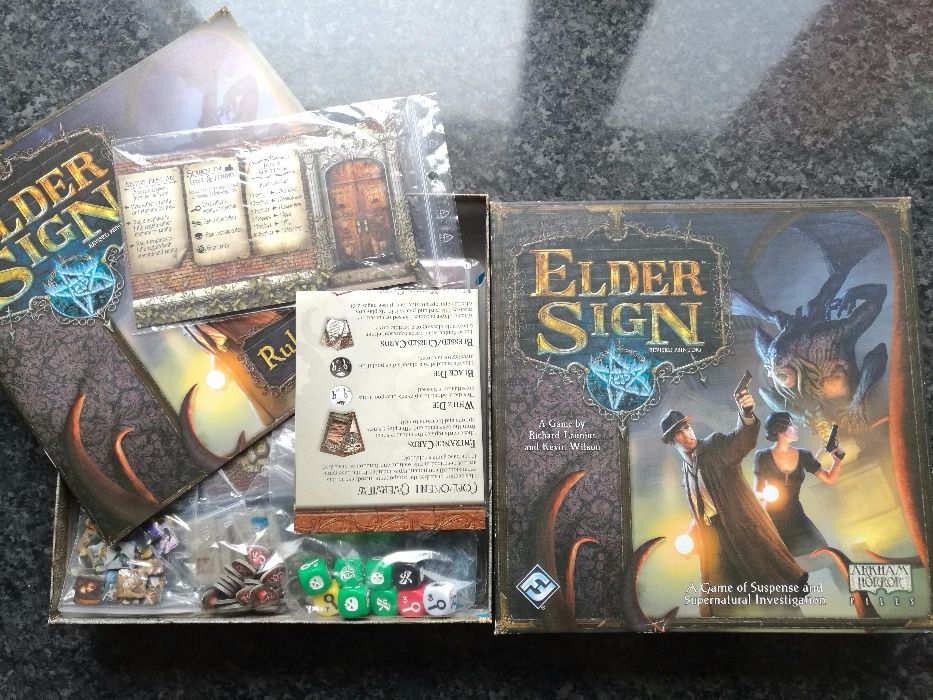 Boardgame: Elder Sign Base game + Unseen Forces expansion