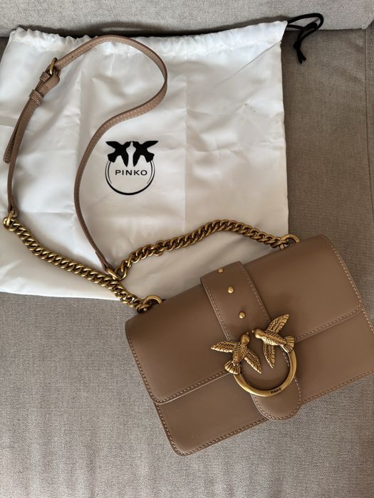 Чисто нова кафява чанта PINKO