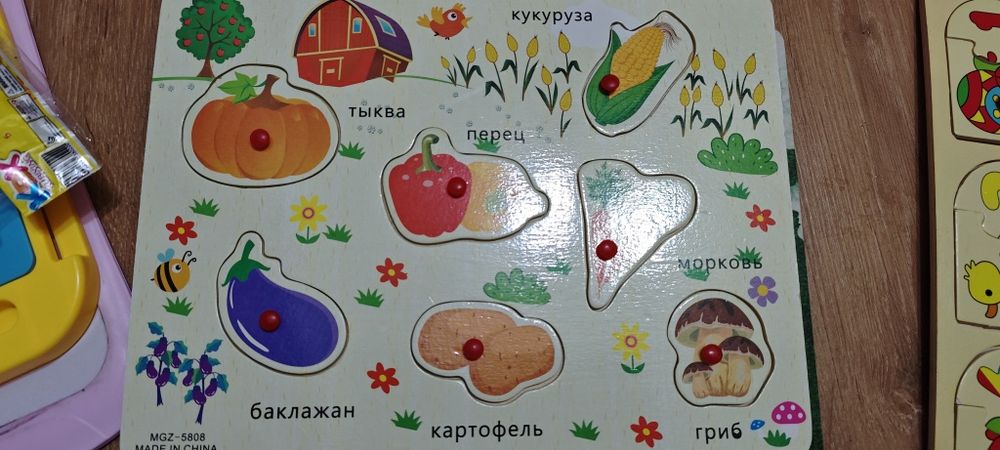 Продается деревянные пазлы
