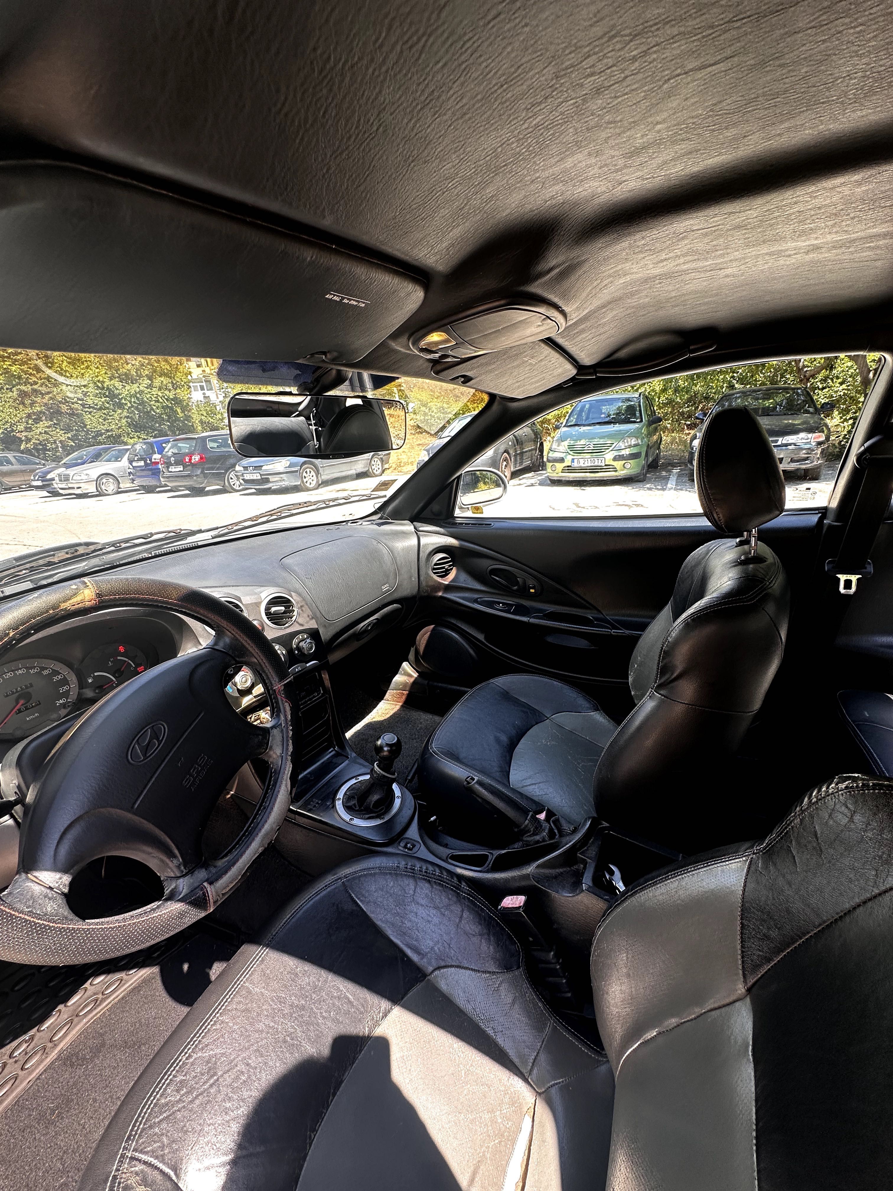 Hyundai Coupe 1.6 16V, бензин/МЕТАН, 2000 г.