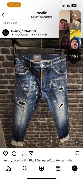 Blugi Dsquared2 luxury