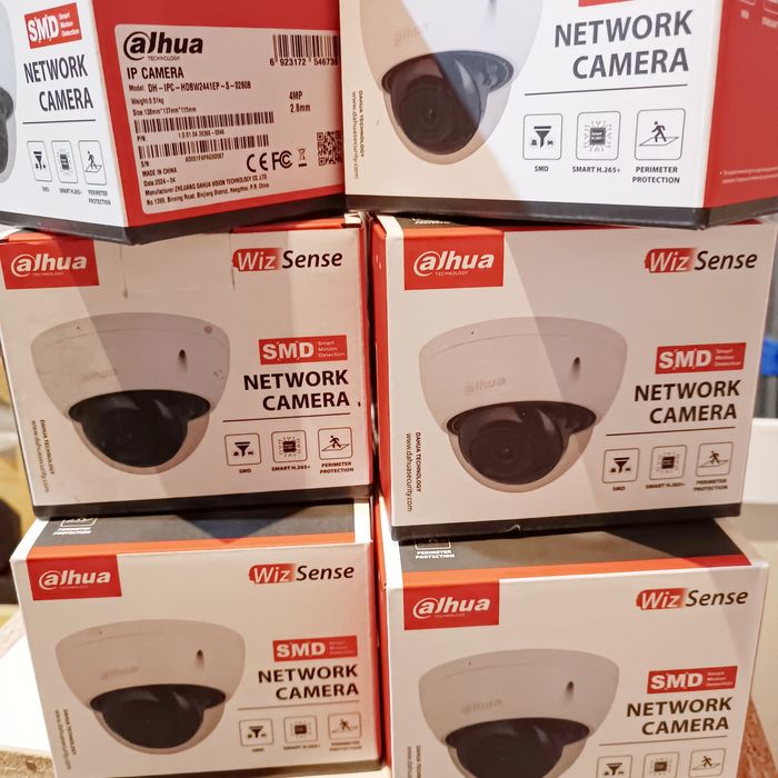 Dahua камера видеонаблюдения DH-IPC-HDBW2441EP-S-0280B, 4 Мпикс расшир