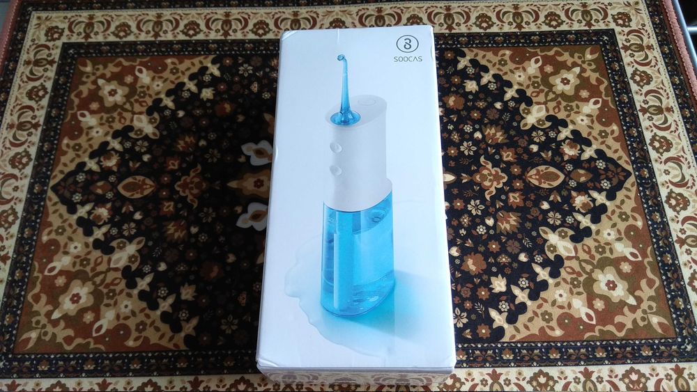 Портативный ирригатор для полости рта Xiaomi SOOCAS W3 4 насадки
