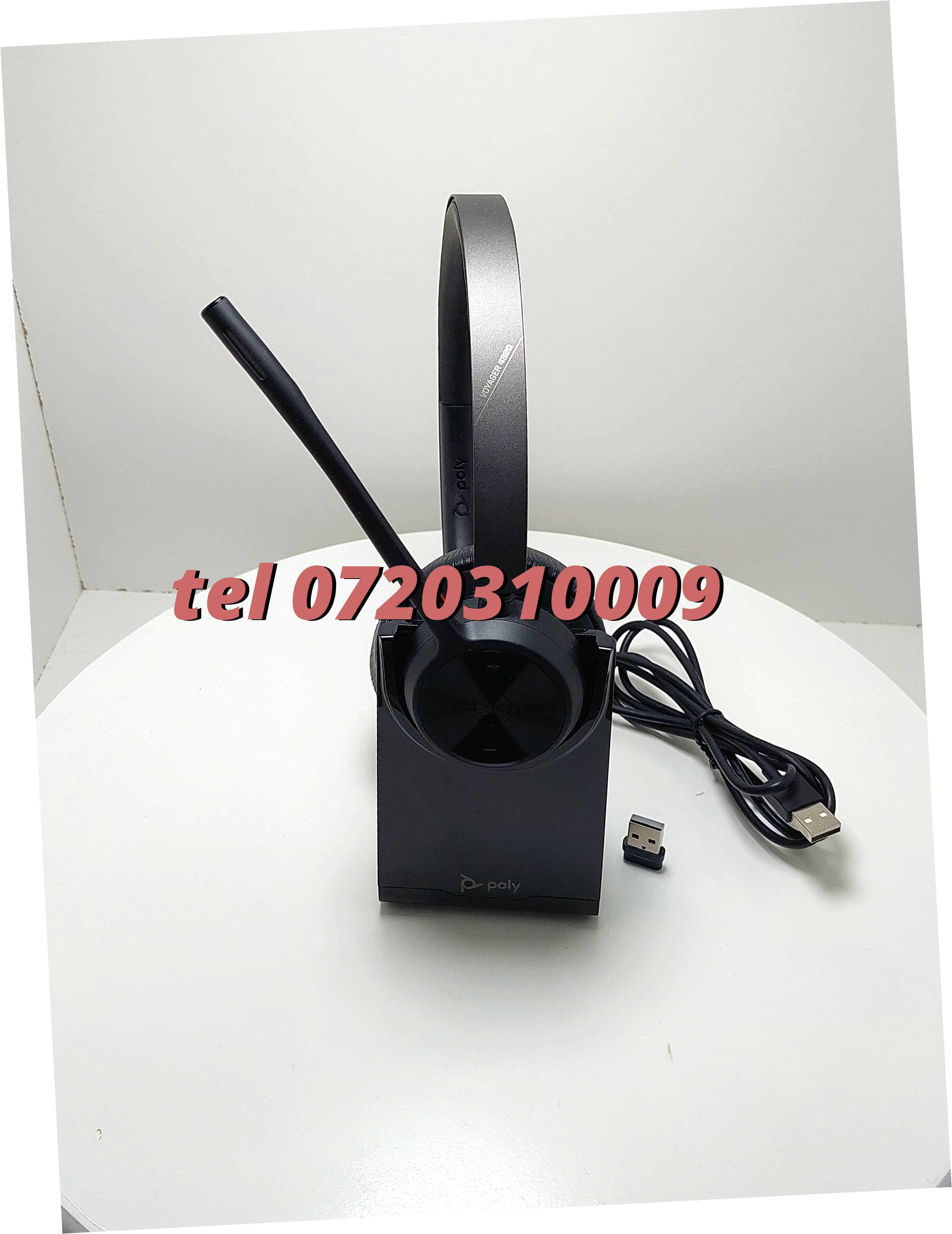 Super Oferta Casti Office Call Center Poly Voyager 4320 Uc V4320m C