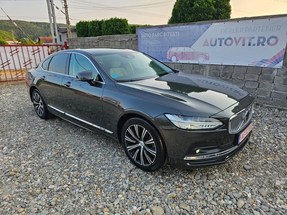 Volvo S90 GARANTIE 1-3 ANI,TVA INCLUS deductibil, cockpit, piele RATE si LEASING