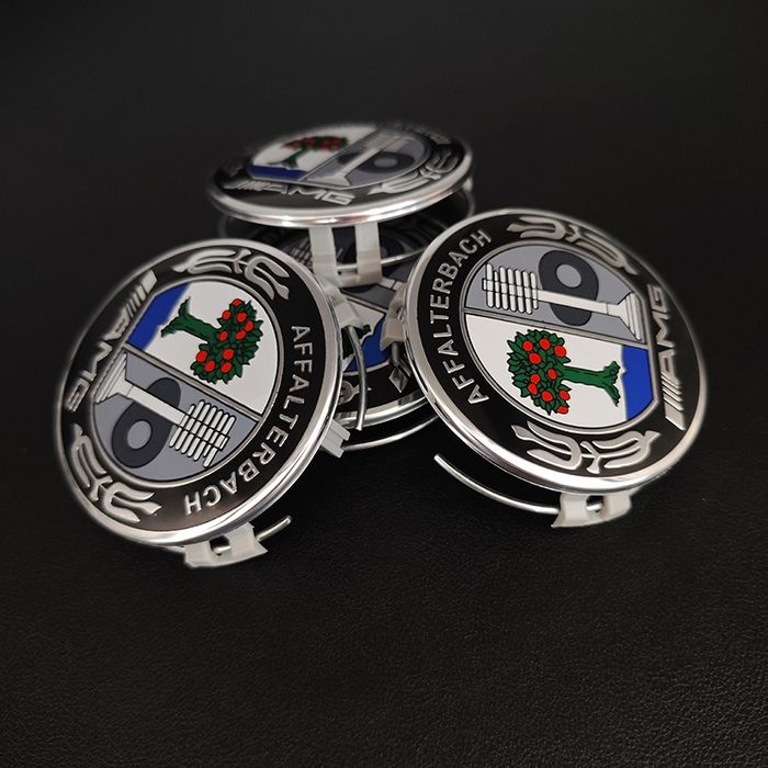 MERCEDES-BENZ AMG- set 4 capace pentru jante aliaj