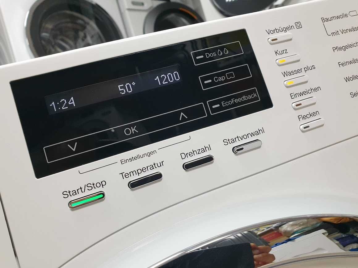Miele W1 TwinDos Пералня Миеле 12м Гаранция