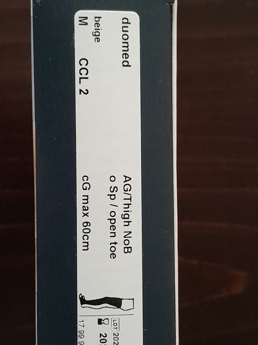 Ластичен чорап за протекция на разширени вени