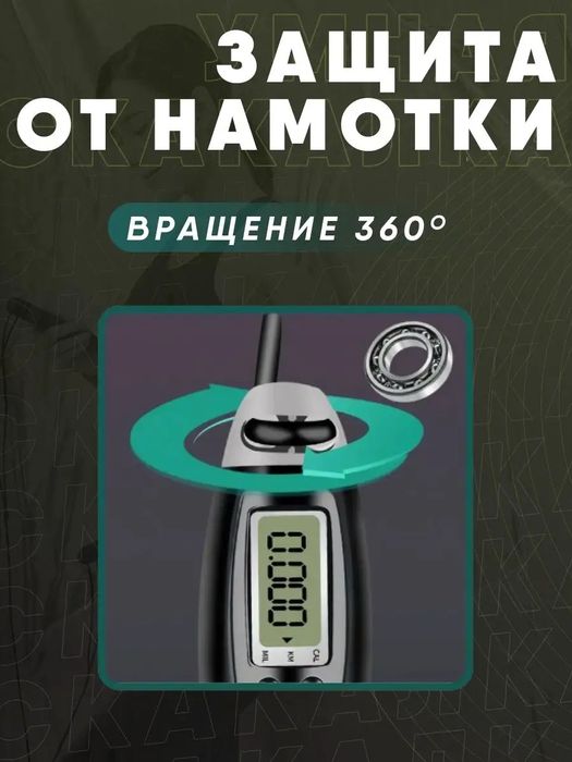 Скакалка со счетчиком для фитнеса прыгалка