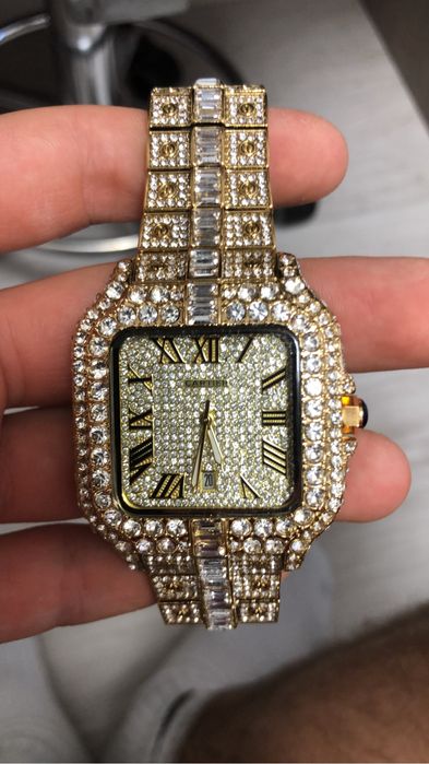 ceas cartier santos icedout