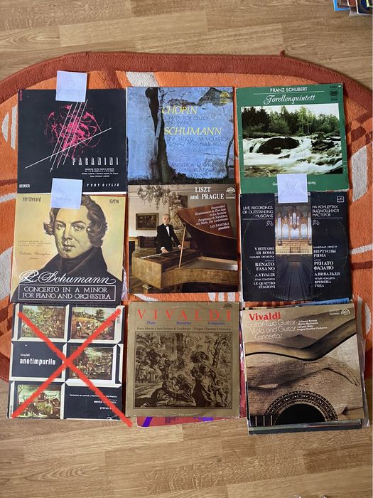 Discuri Vinil predominant clasic