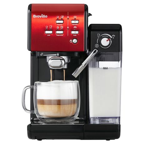 Кафемашина автомат Breville VCF108X Prima Latte II, 19 bar, 1050 W,