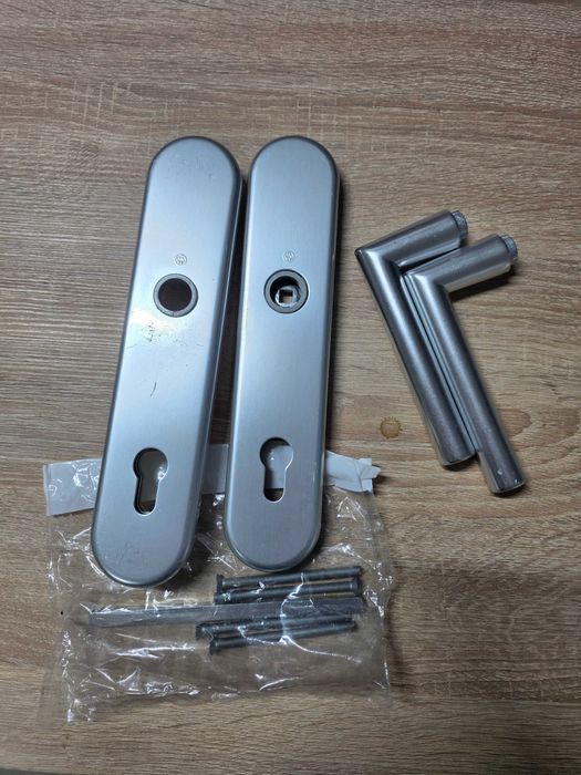 Mânere de ușă Hoppe Amsterdam, zăvor cu pârghie