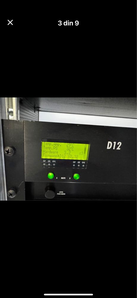 D&B D12 Audiotechnik cu rack case