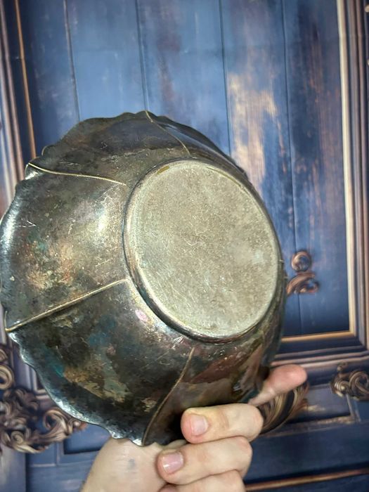 DN549 Cosulet - bol argintat 200g 21cm dimetru - 4,5 cm h