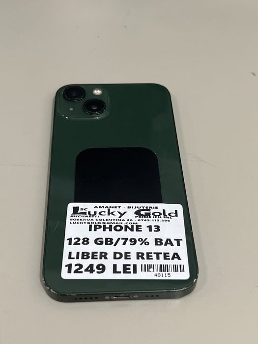 Iphone 13 128gb/79% baterie #48115